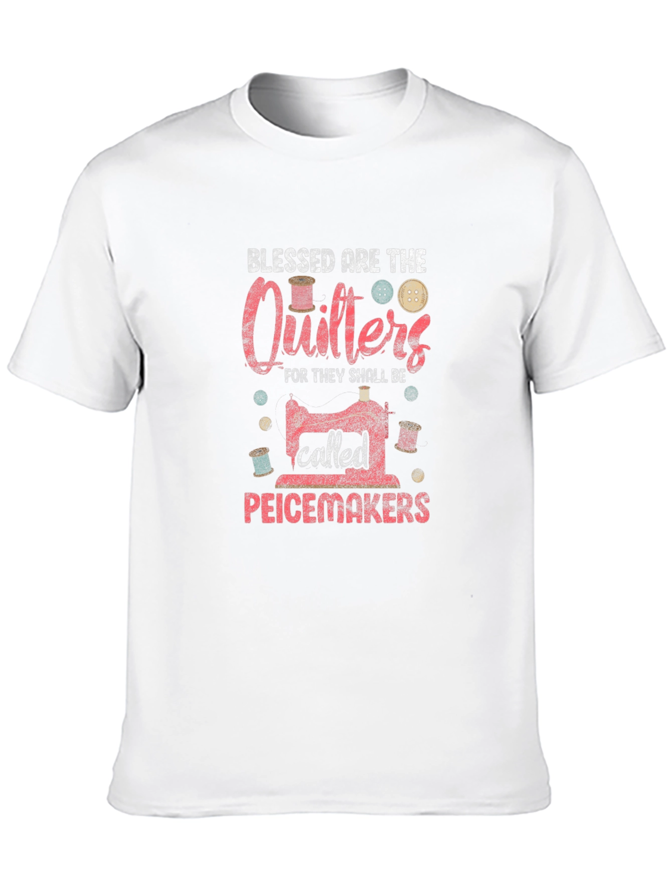 Blessed are the Quilters Graphic T-Shirt