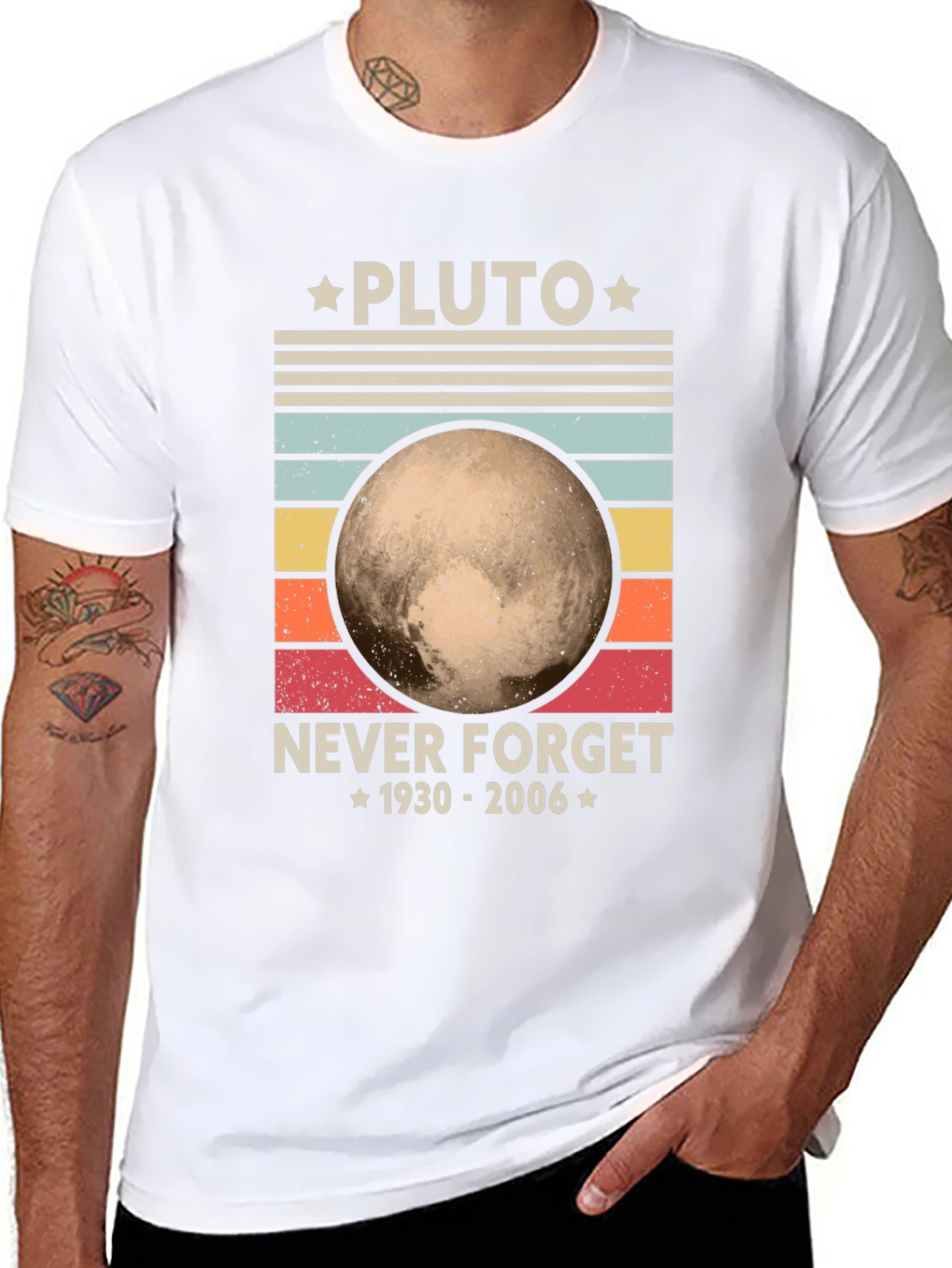 Pluto Never Forget T-Shirt