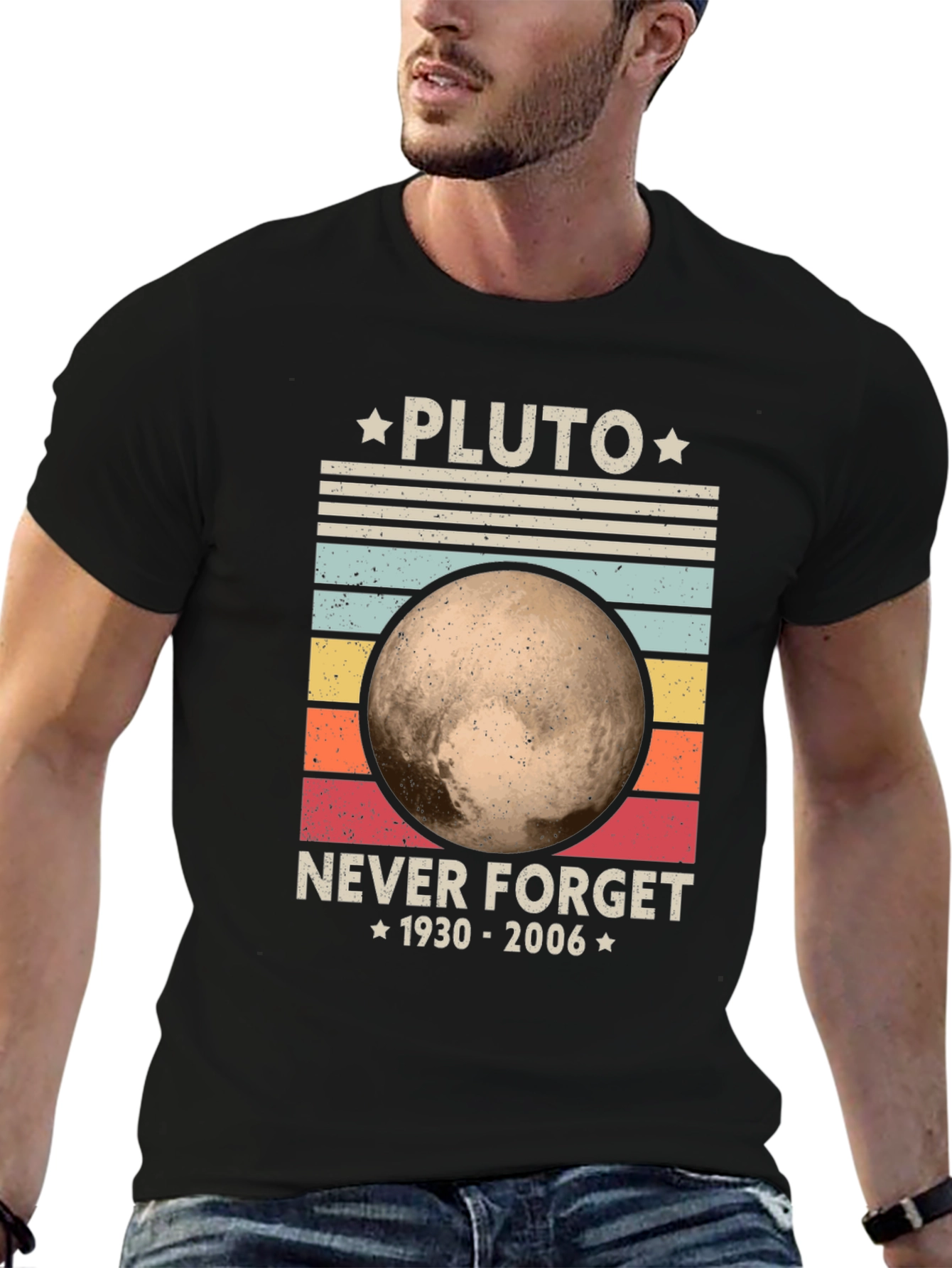 Pluto Never Forget T-Shirt