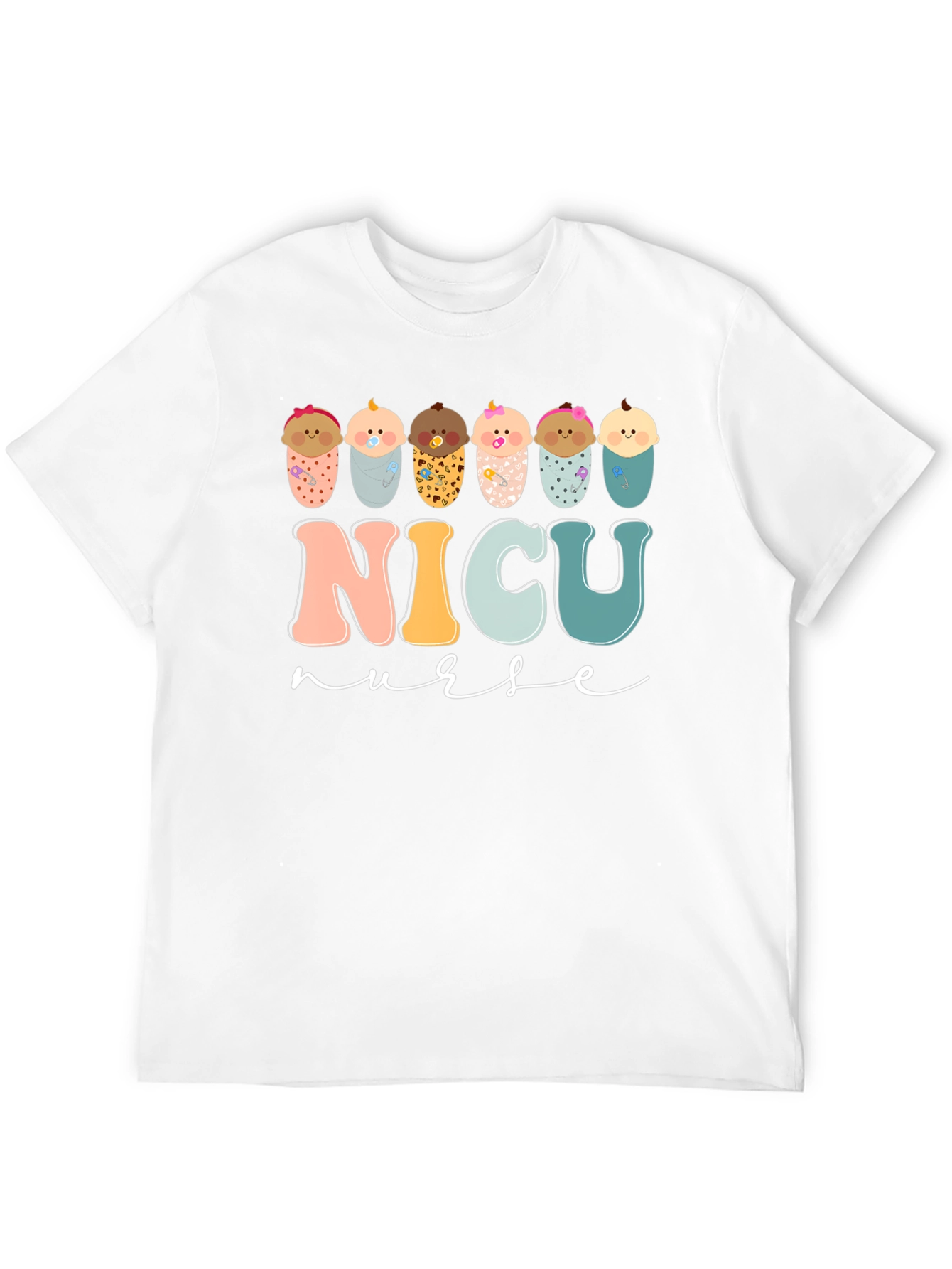 NICU Nurse T-Shirt - Adorable Baby Design