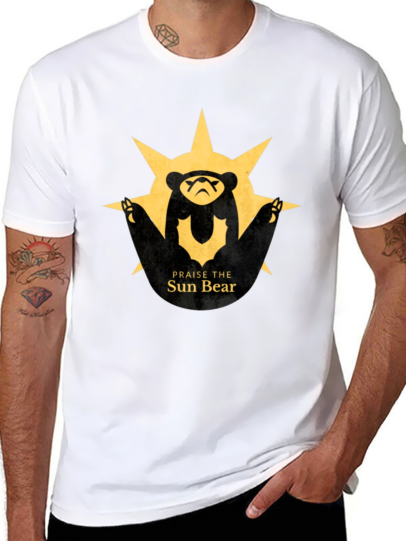 Praise The Sun Bear T-Shirt