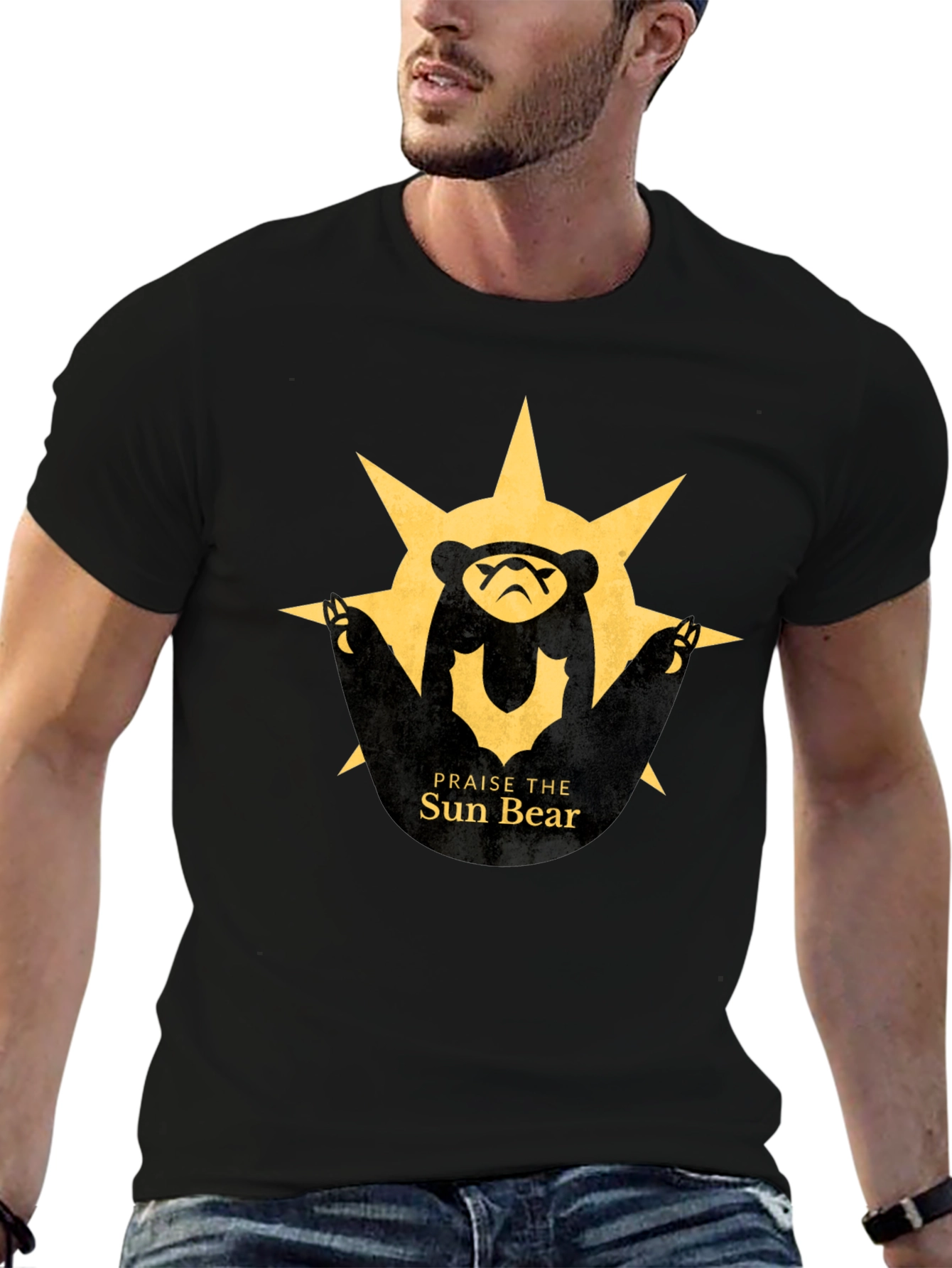 Praise The Sun Bear T-Shirt