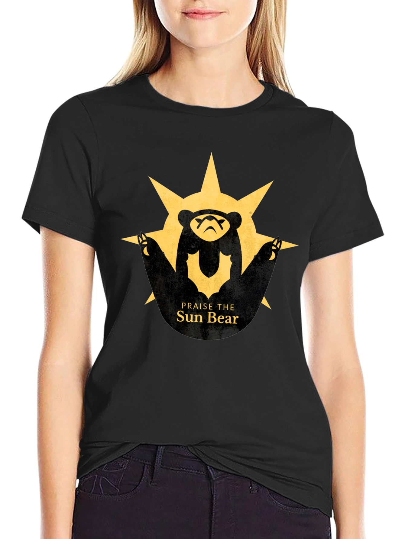 Praise The Sun Bear T-Shirt