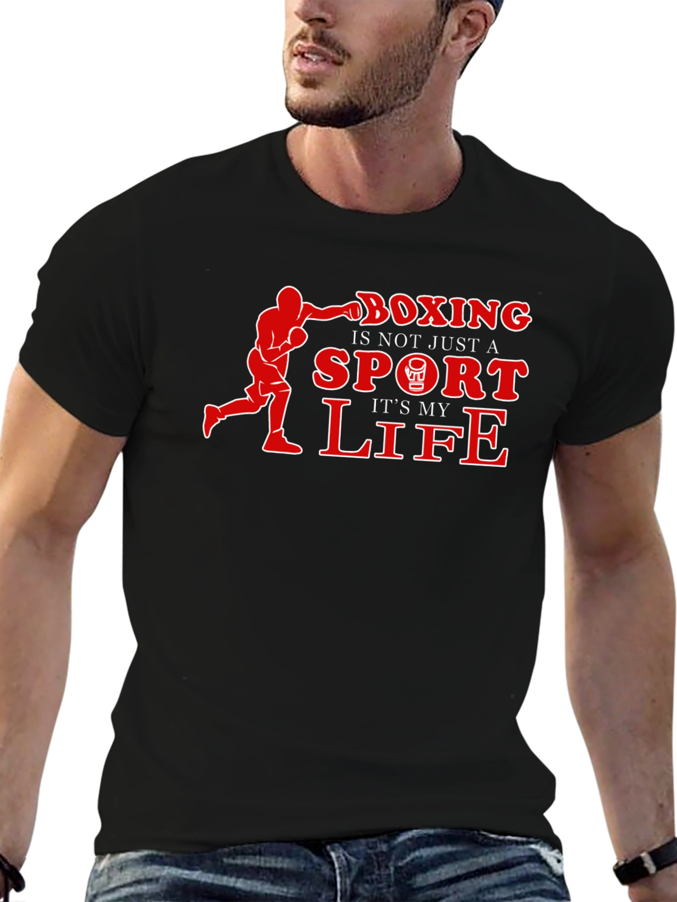 Boxing Is My Life Graphic Tee