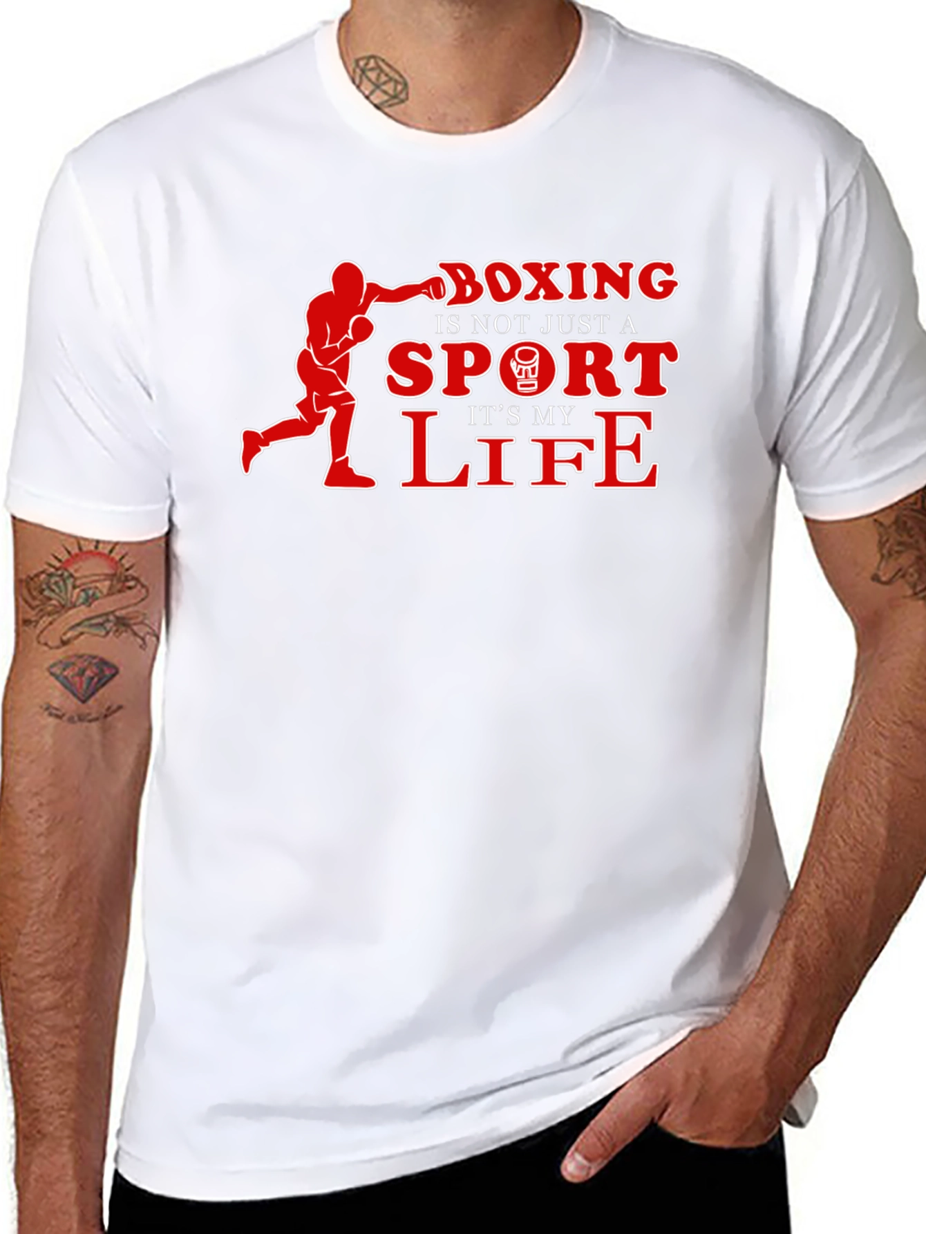 Boxing Is My Life Graphic Tee
