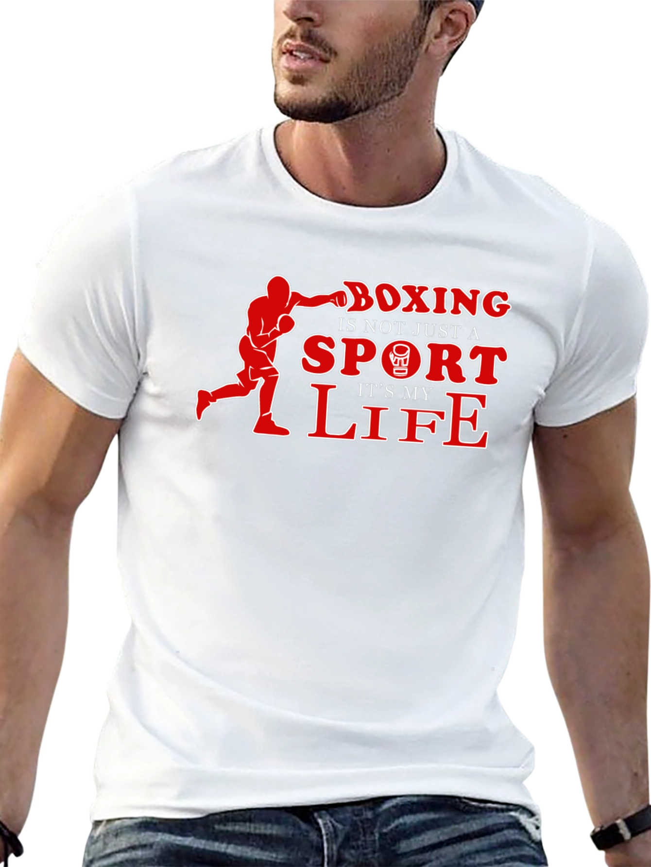 Boxing Is My Life Graphic Tee