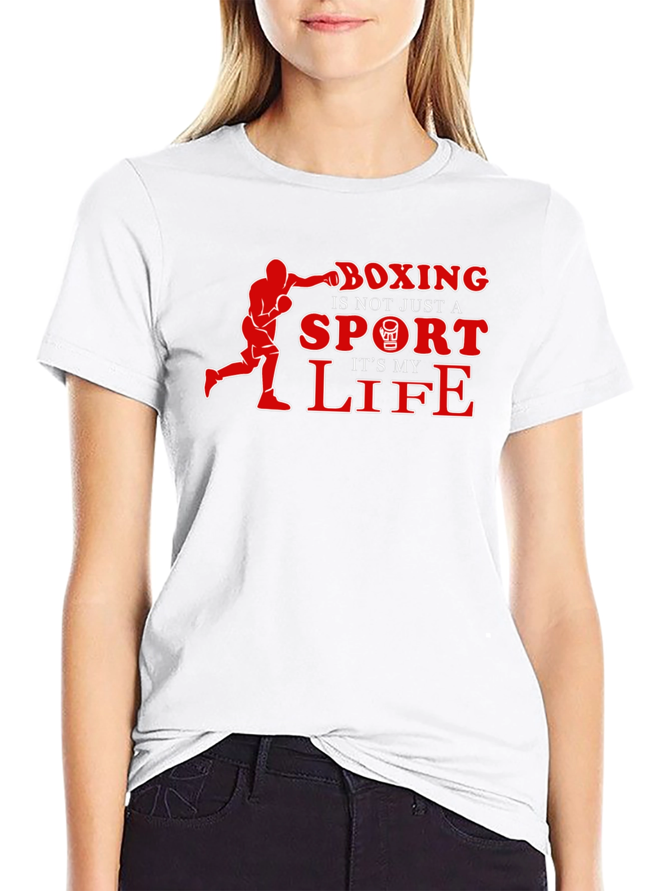 Boxing Is My Life Graphic Tee