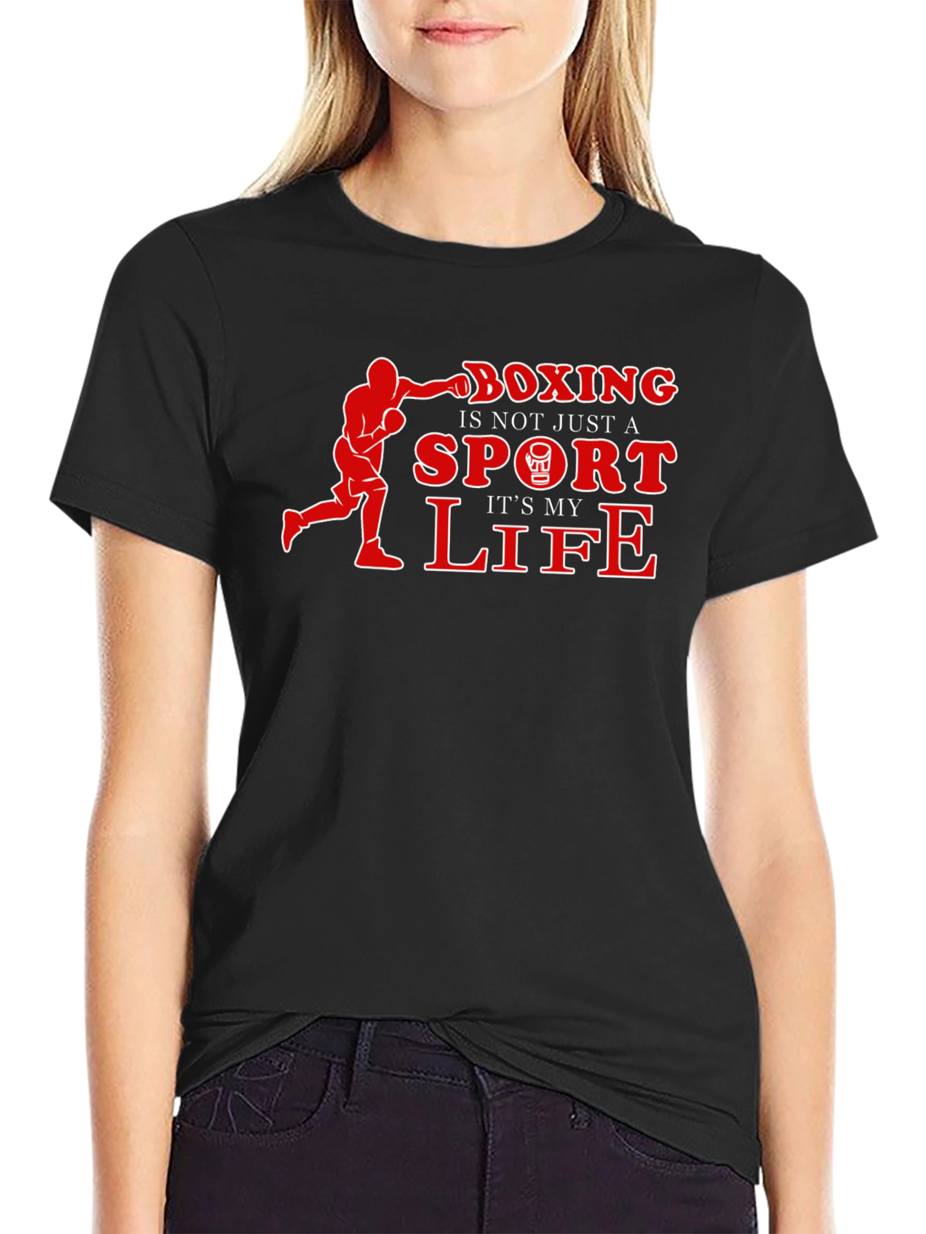 Boxing Is My Life Graphic Tee