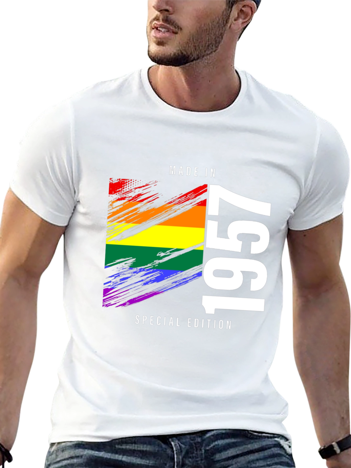Made in 1957 Rainbow Pride T-Shirt - Special Edition