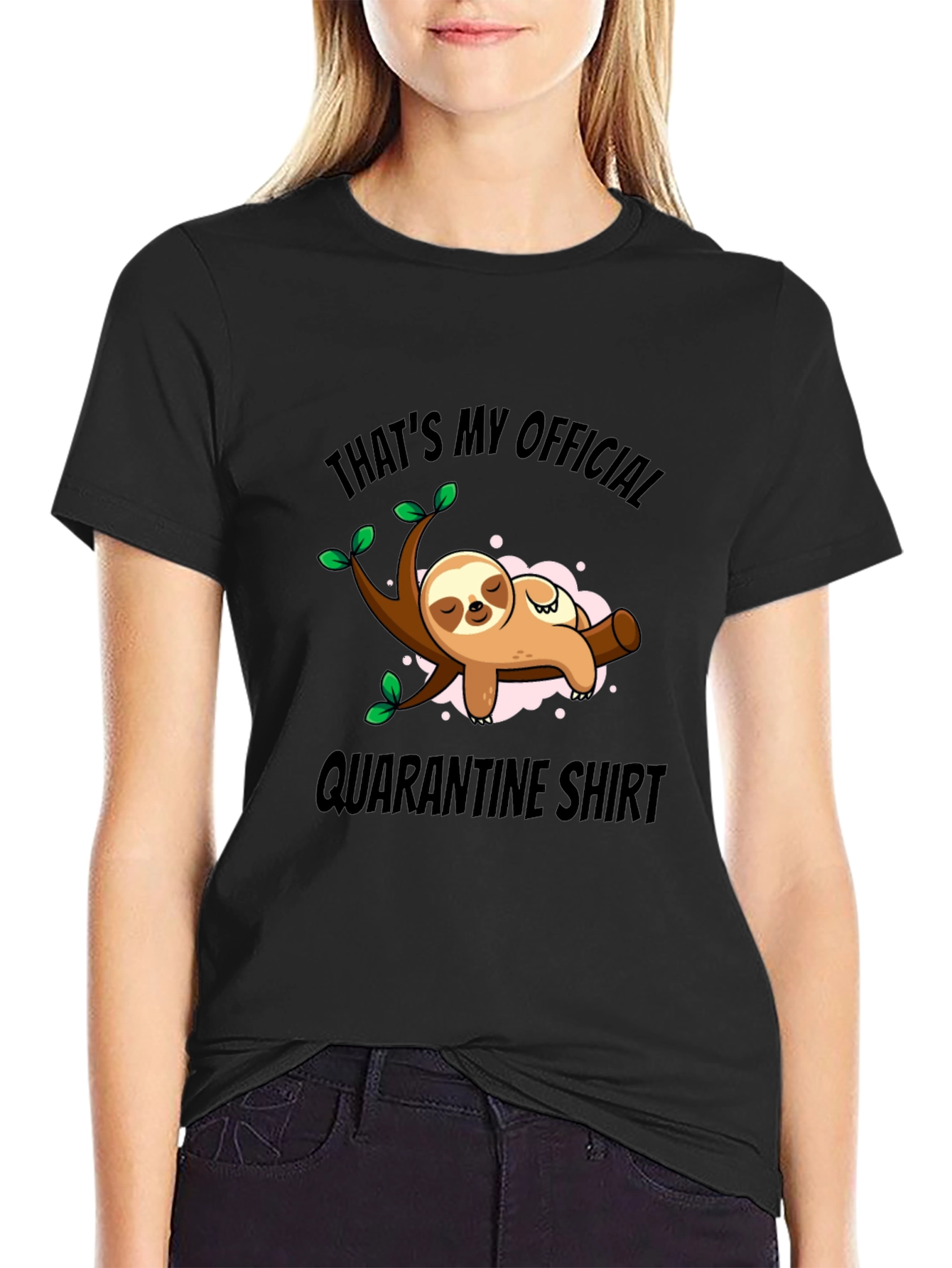 Official Quarantine Sloth T-Shirt