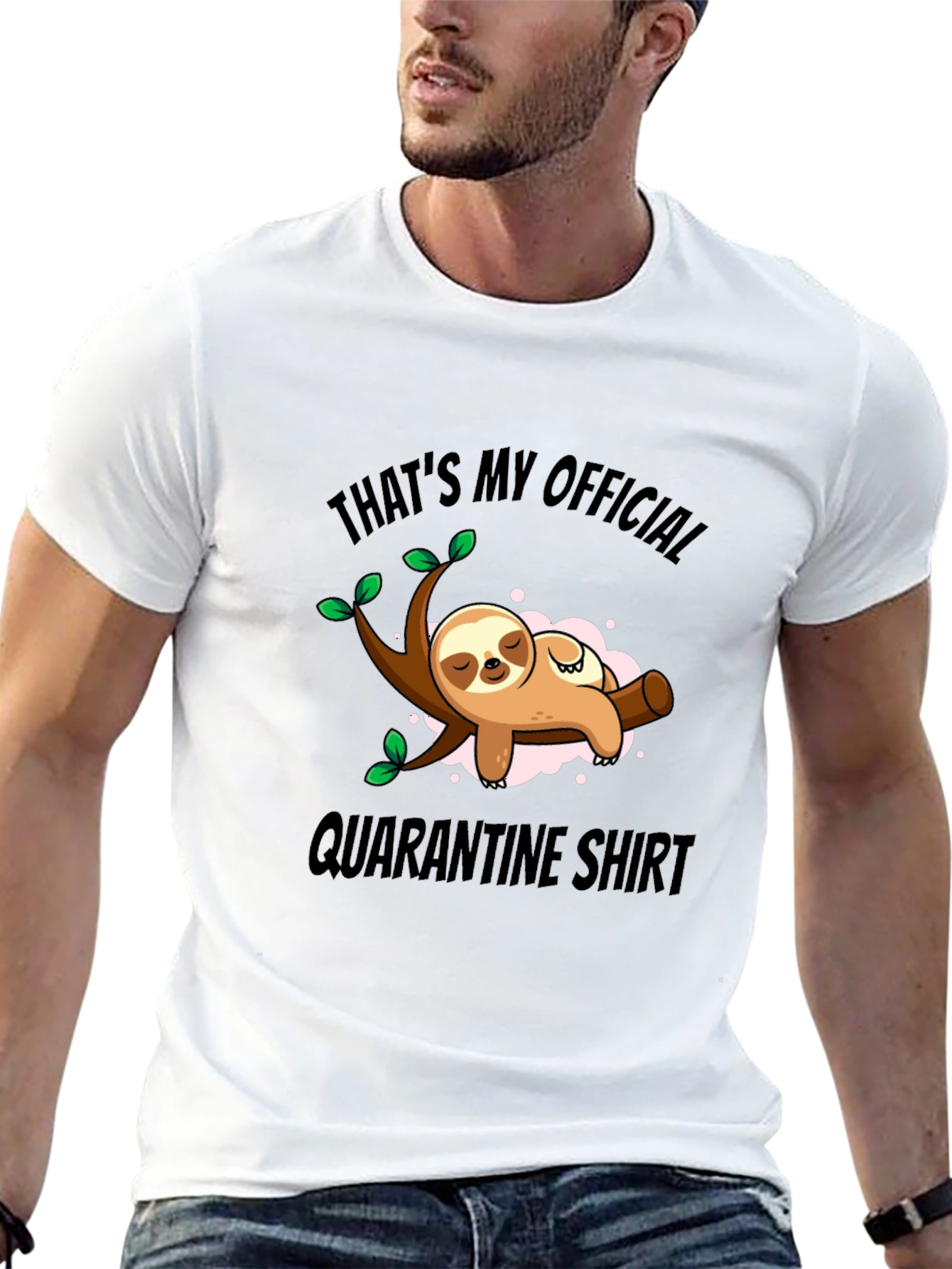 Official Quarantine Sloth T-Shirt
