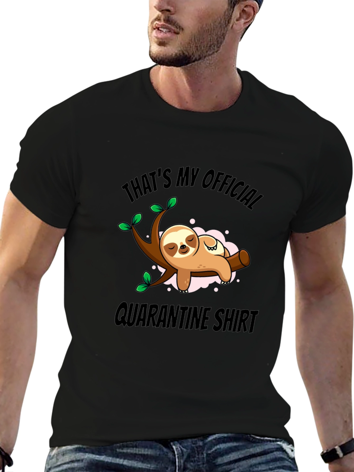 Official Quarantine Sloth T-Shirt