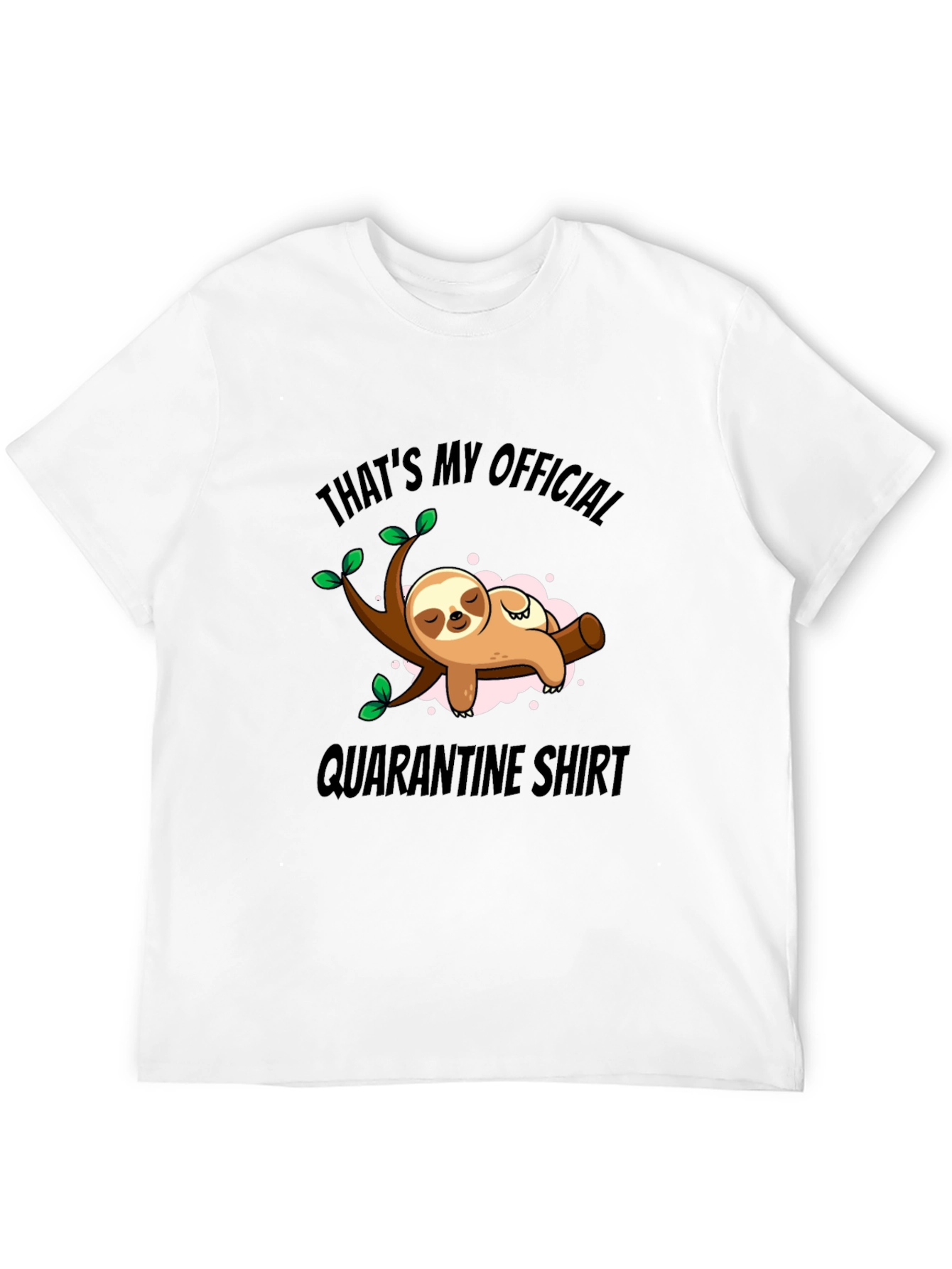 Official Quarantine Sloth T-Shirt