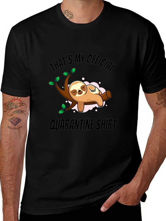 Official Quarantine Sloth T-Shirt