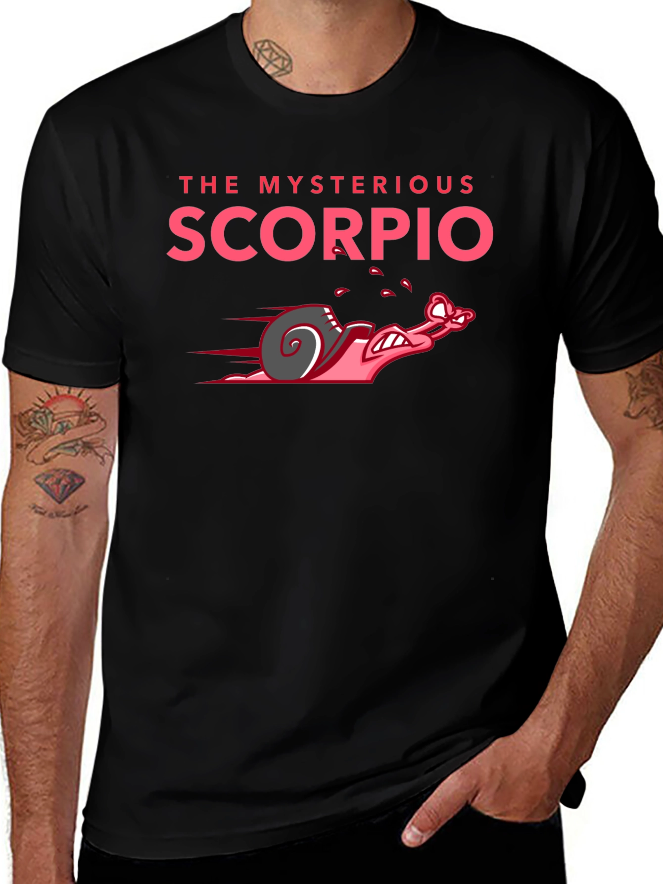 Mysterious Scorpio Graphic T-Shirt