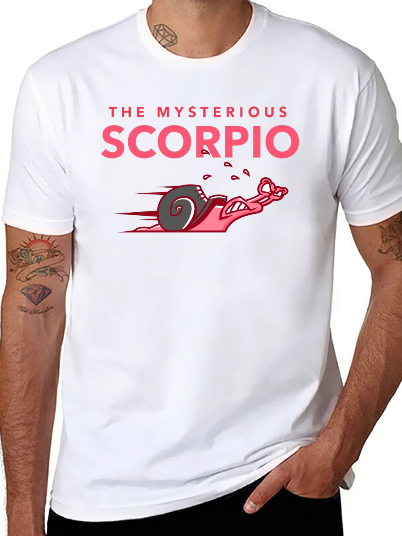 Mysterious Scorpio Graphic T-Shirt