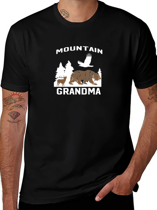 Mountain Grandma Tee - Nature Lovers Gift