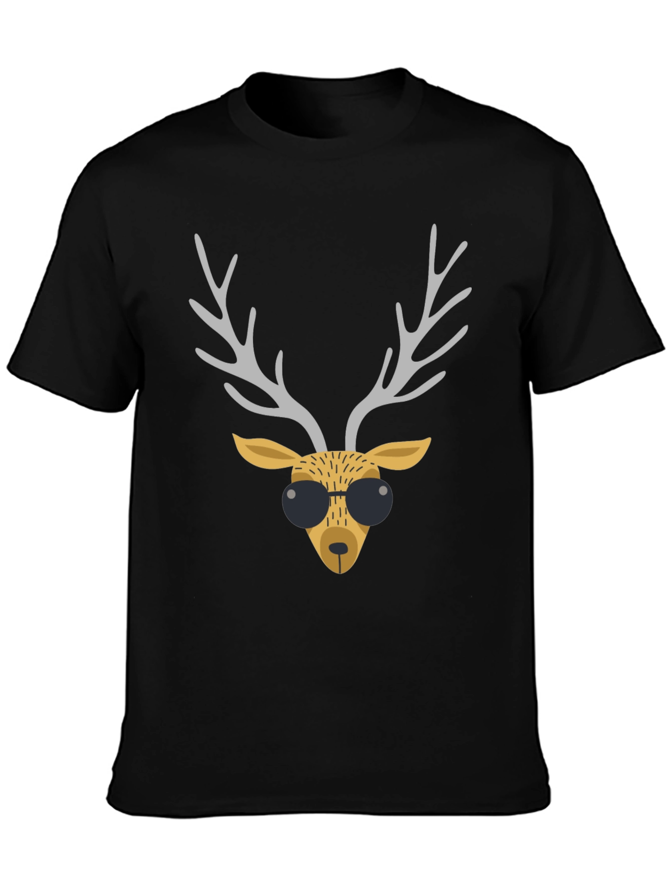 Cool Reindeer Graphic T-Shirt