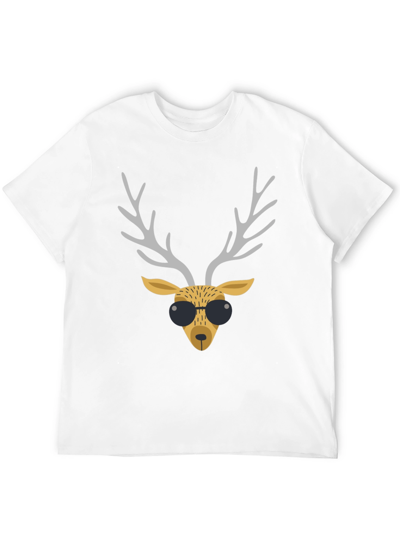 Cool Reindeer Graphic T-Shirt