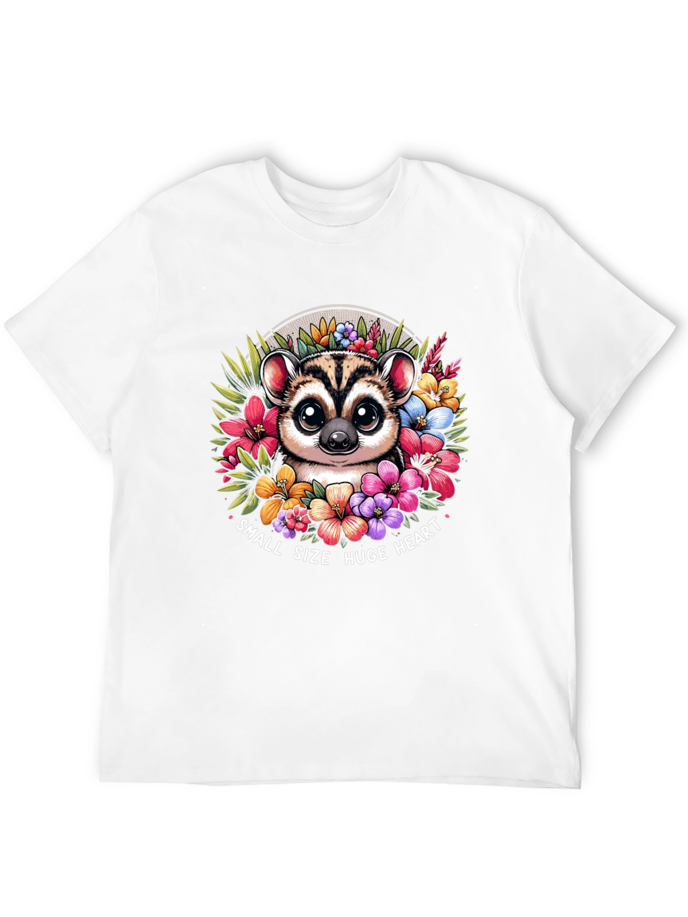 Small Size Huge Heart Lemur T-Shirt