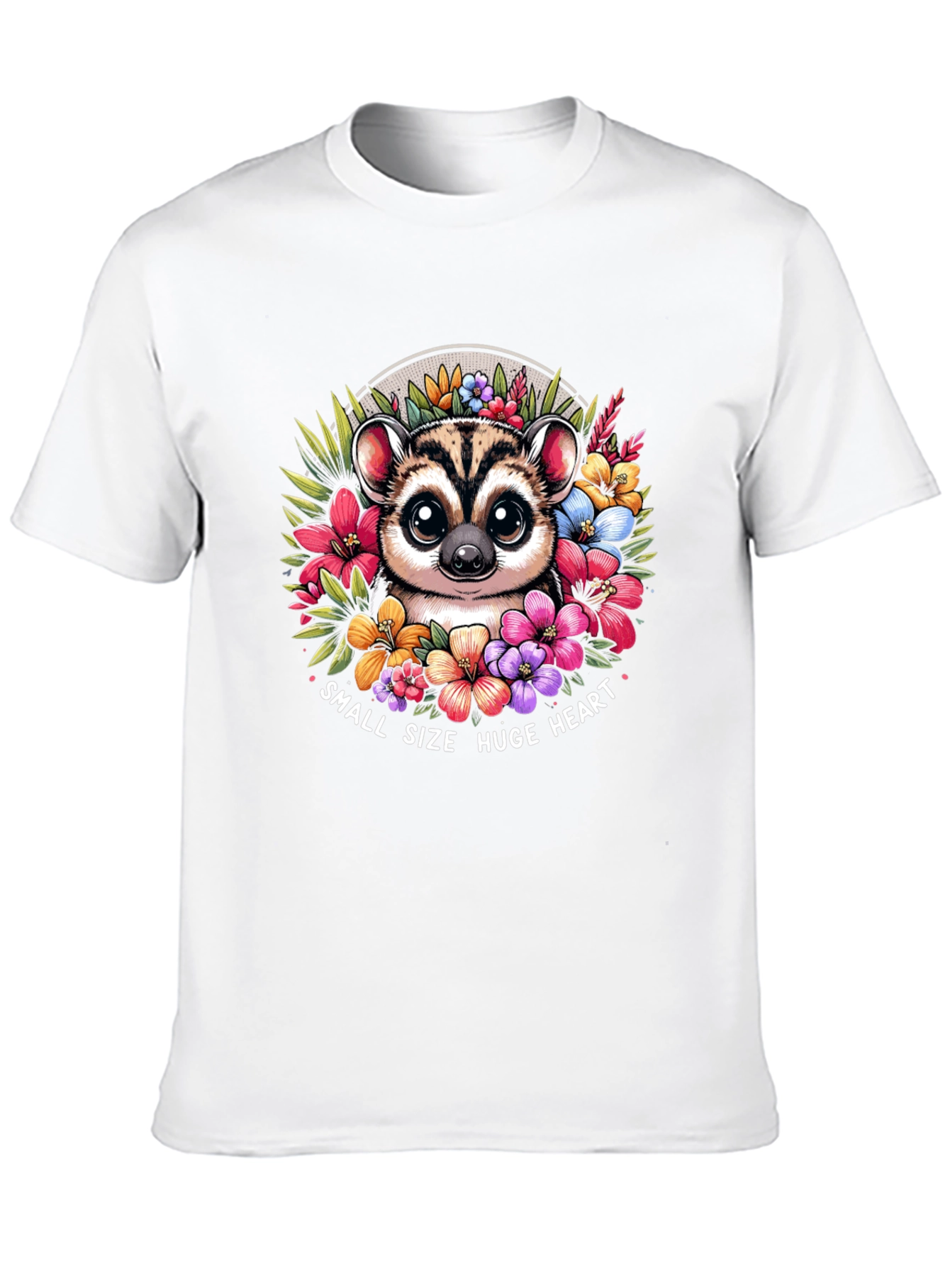 Small Size Huge Heart Lemur T-Shirt