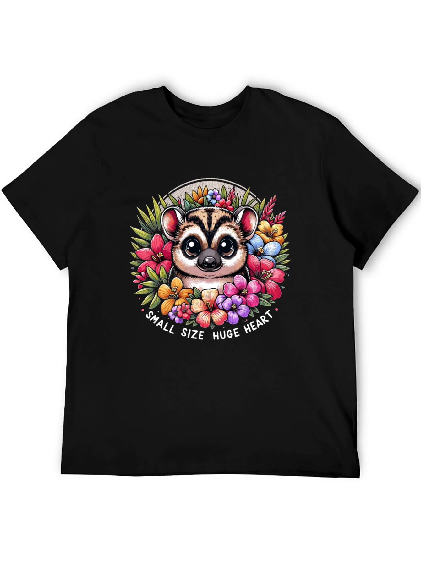 Small Size Huge Heart Lemur T-Shirt