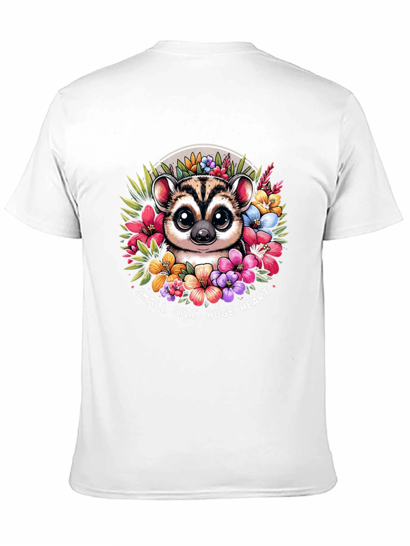 Small Size Huge Heart Lemur T-Shirt