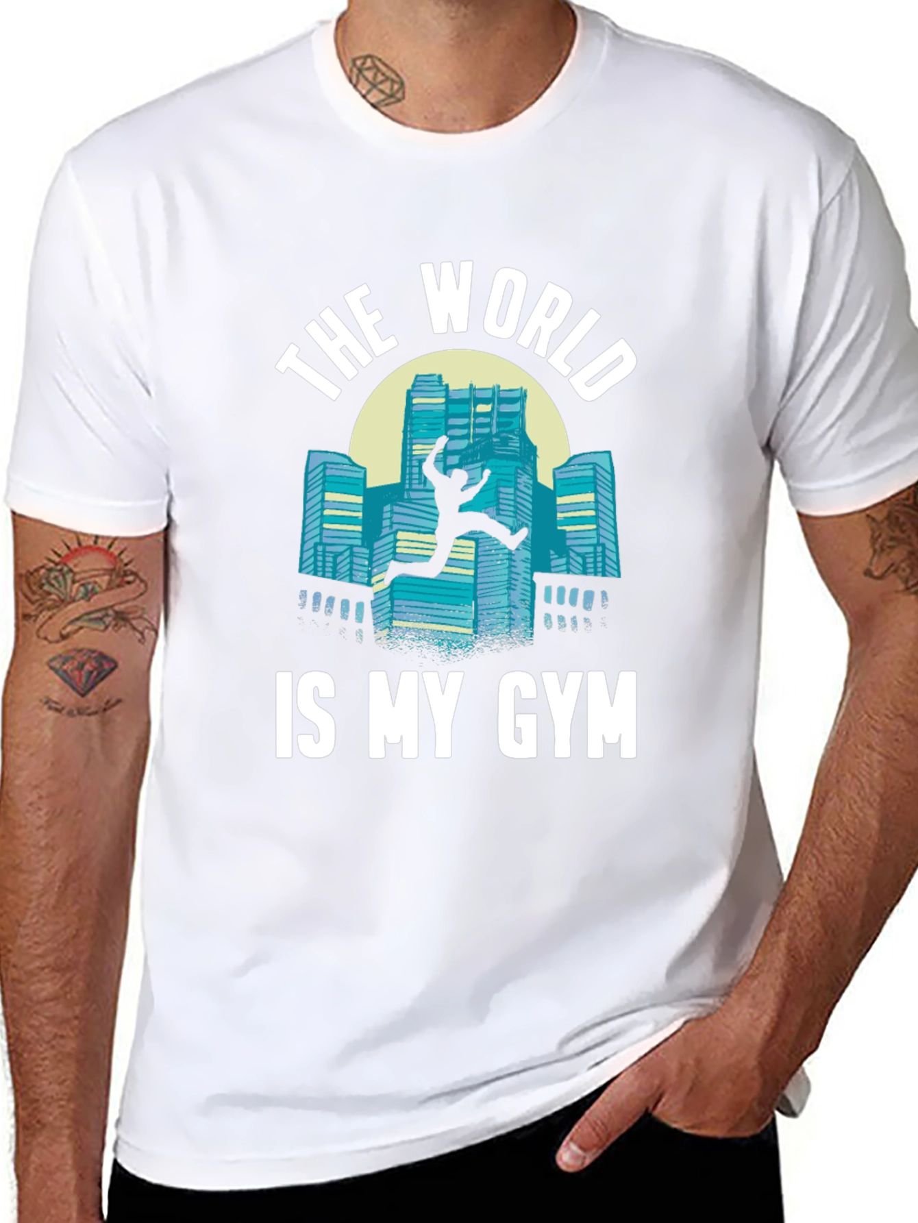 The World is My Gym Graphic T-Shirt