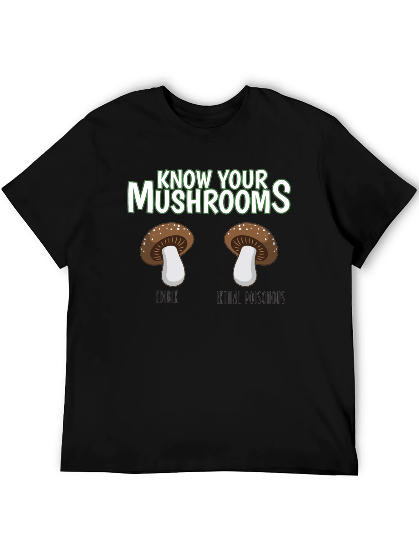 Know Your Mushrooms Graphic Tee