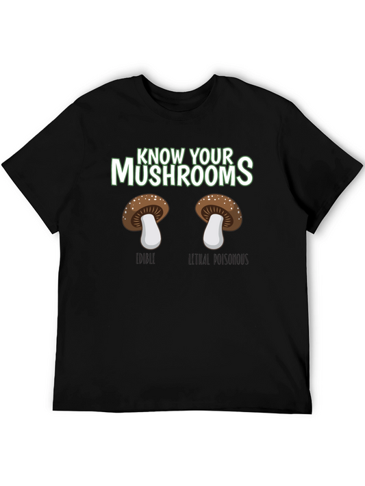 Know Your Mushrooms Graphic Tee