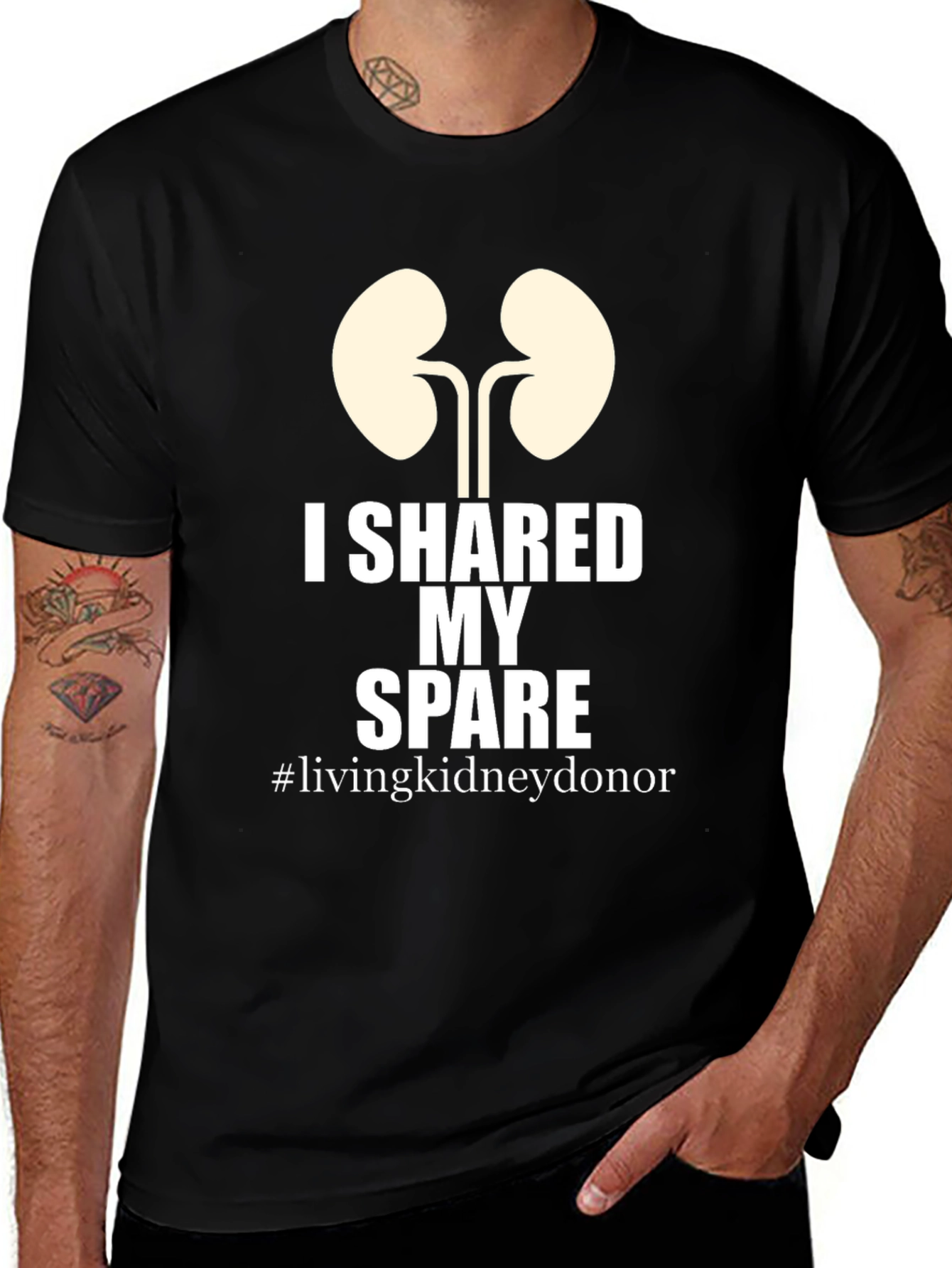 I Shared My Spare Kidney Donor T-Shirt