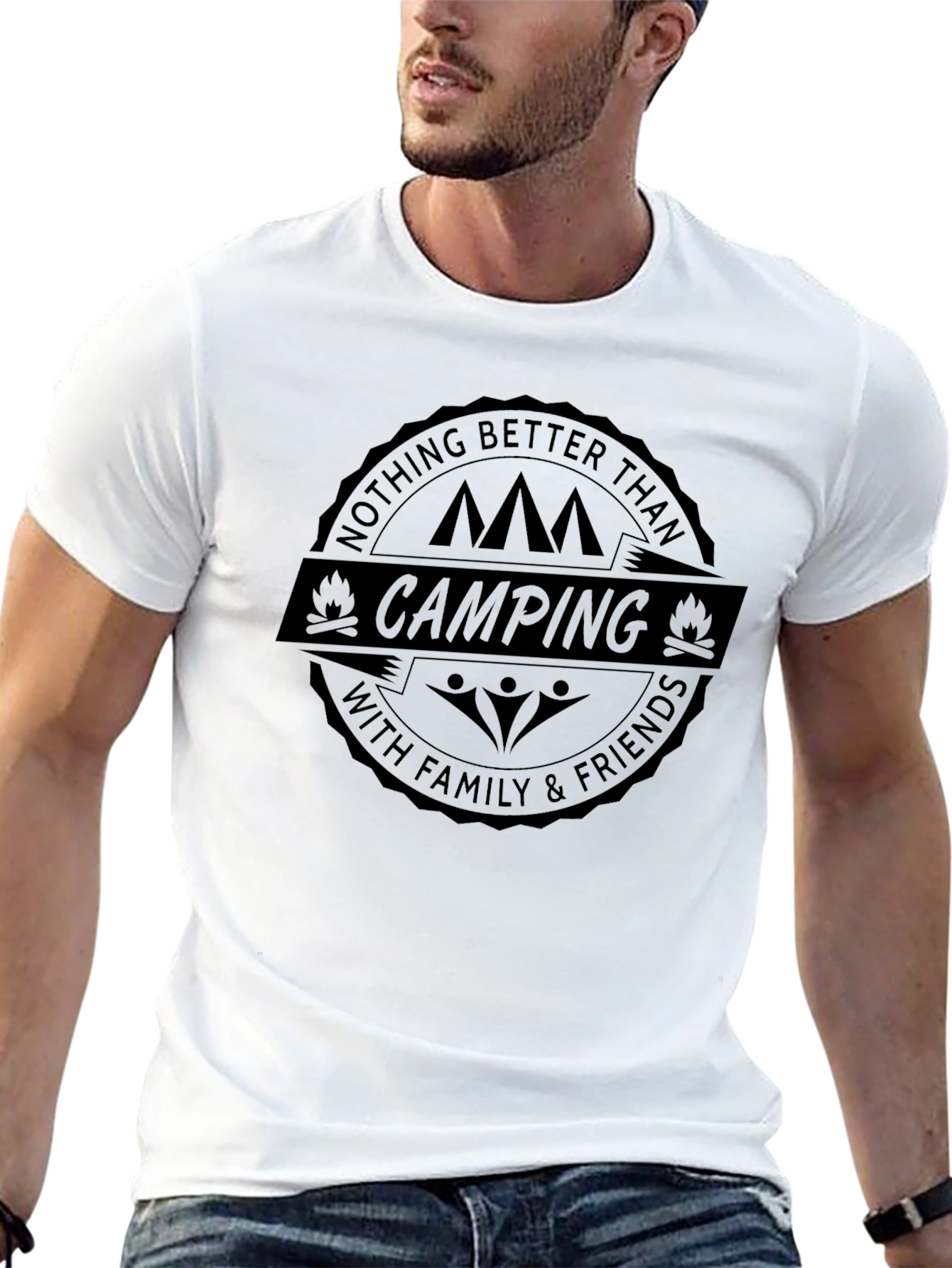 Camping With Family & Friends T-Shirt