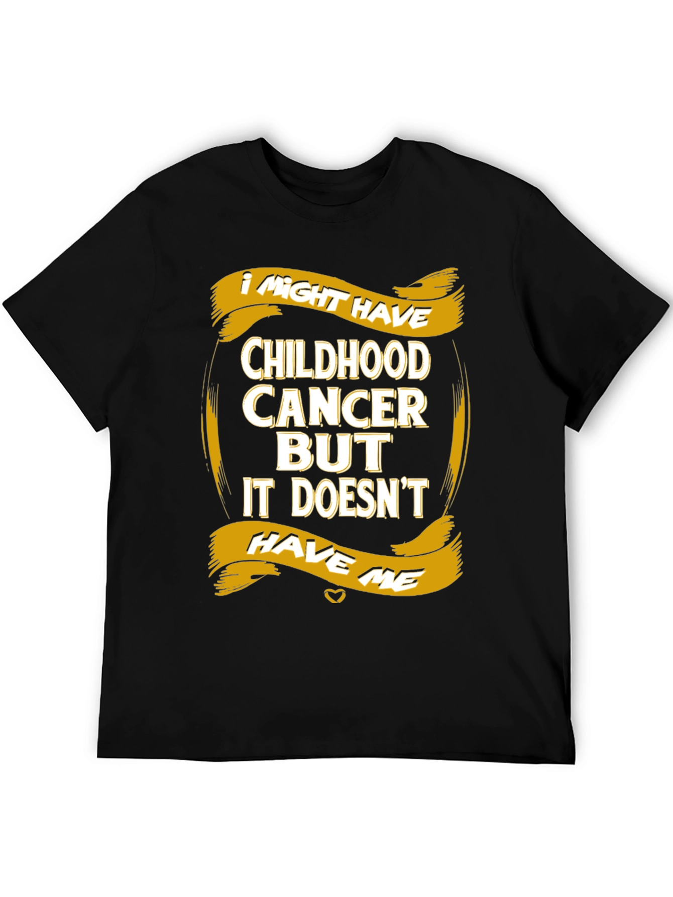 Childhood Cancer Awareness T-Shirt - It Doesnt Have Me