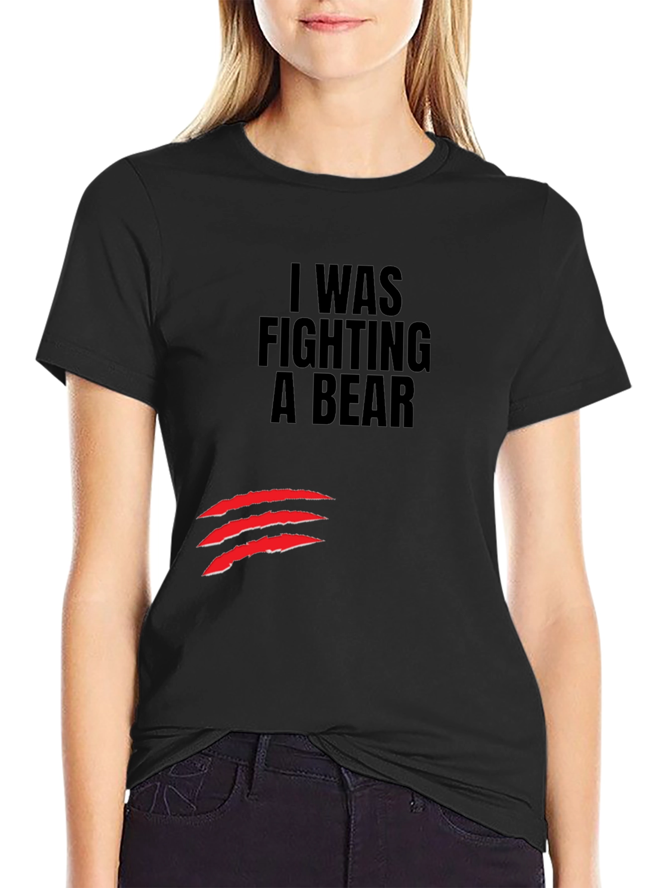 I Was Fighting a Bear T-Shirt