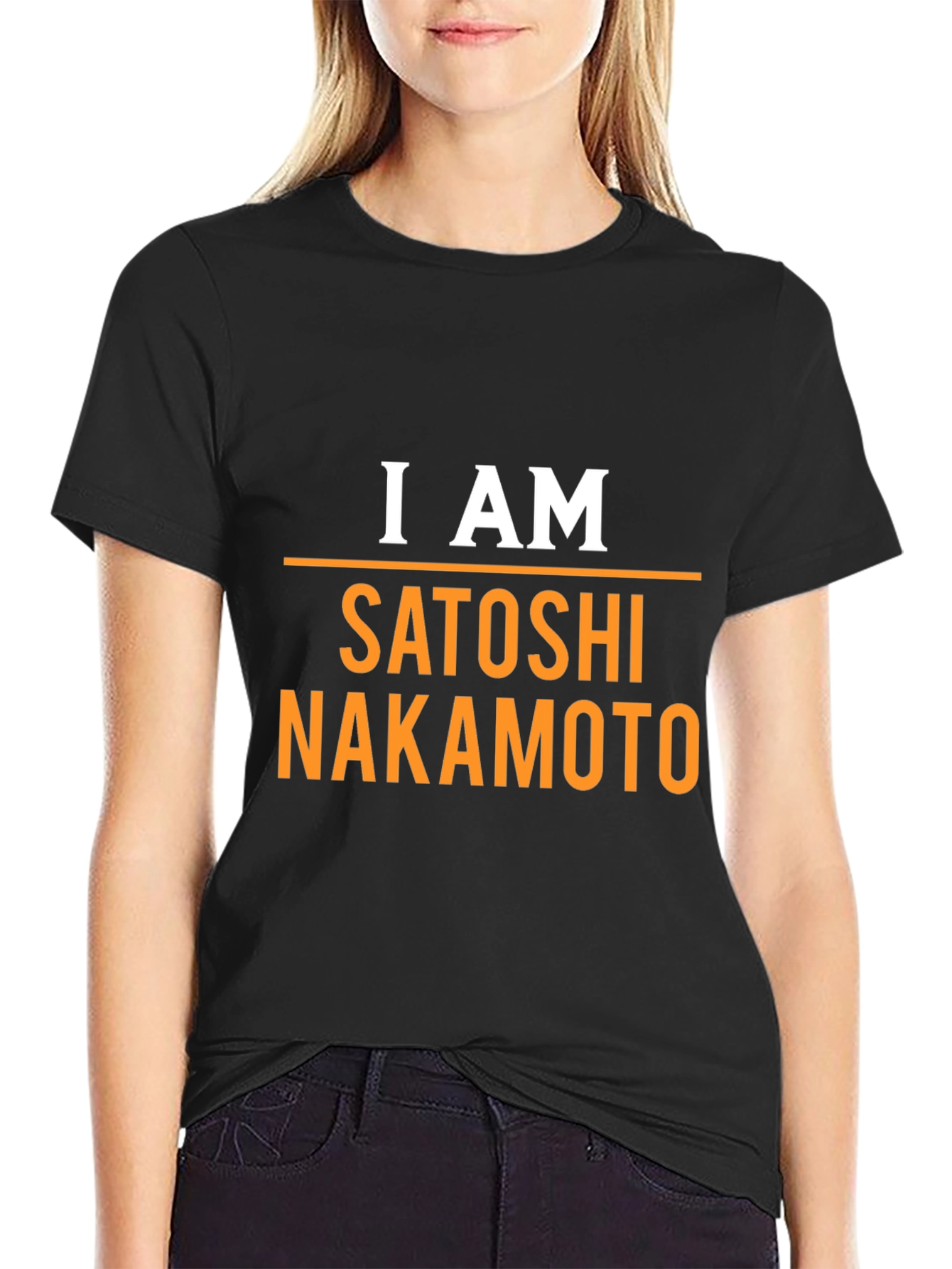 I Am Satoshi Nakamoto T-Shirt Bitcoin Crypto