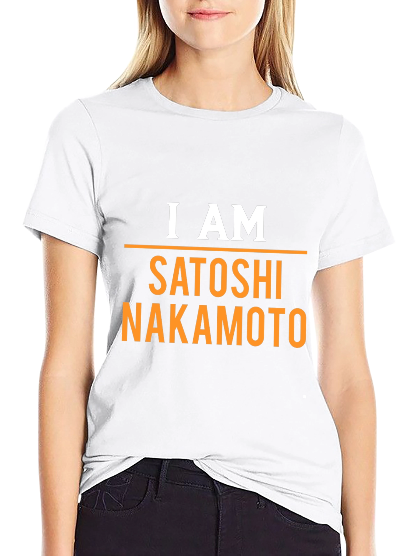 I Am Satoshi Nakamoto T-Shirt Bitcoin Crypto