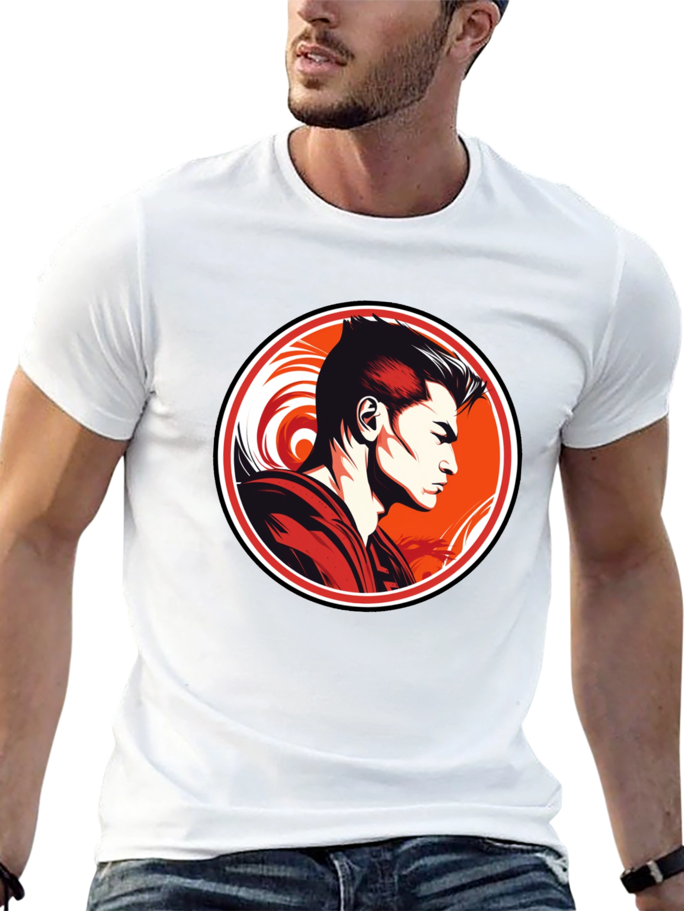 Graphic Tee - Cool Anime Style Design