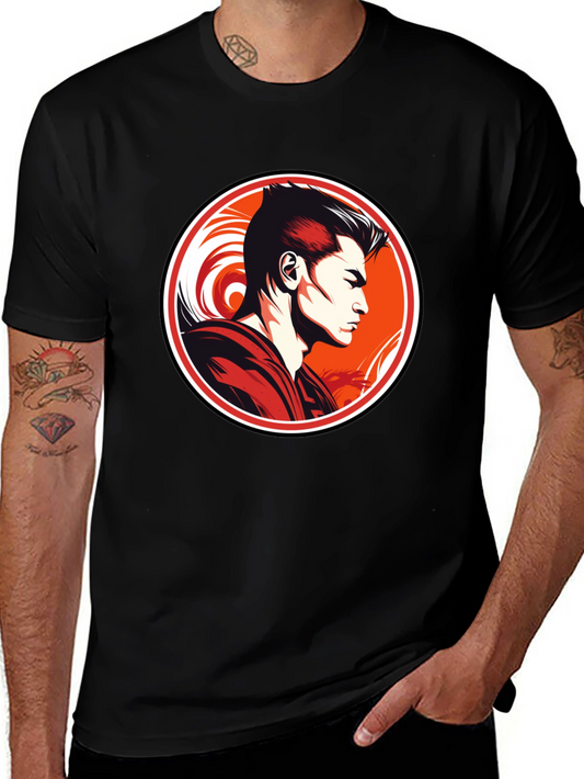 Graphic Tee - Cool Anime Style Design