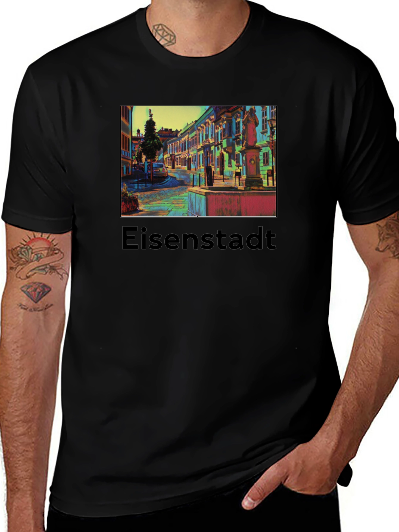 Eisenstadt Art Print T-Shirt