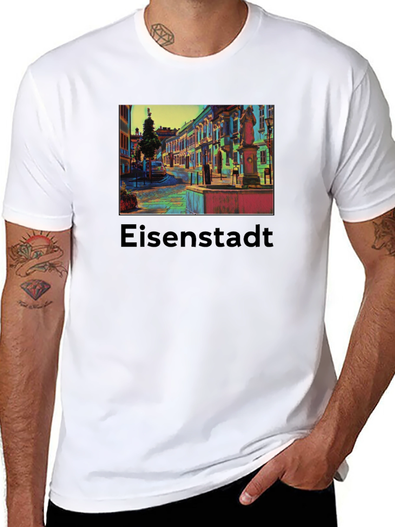 Eisenstadt Art Print T-Shirt