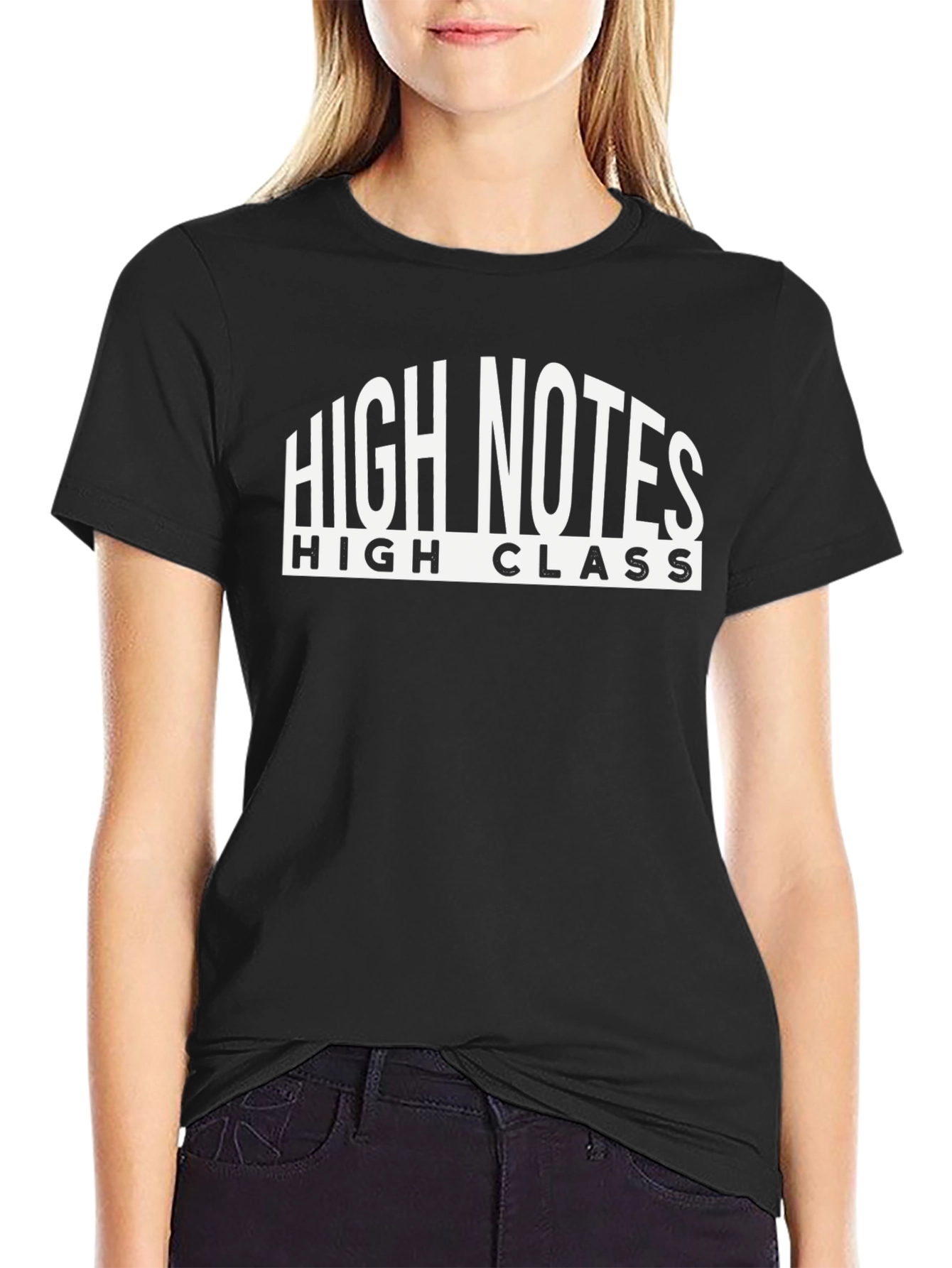 High Notes High Class Graphic Tee - Black