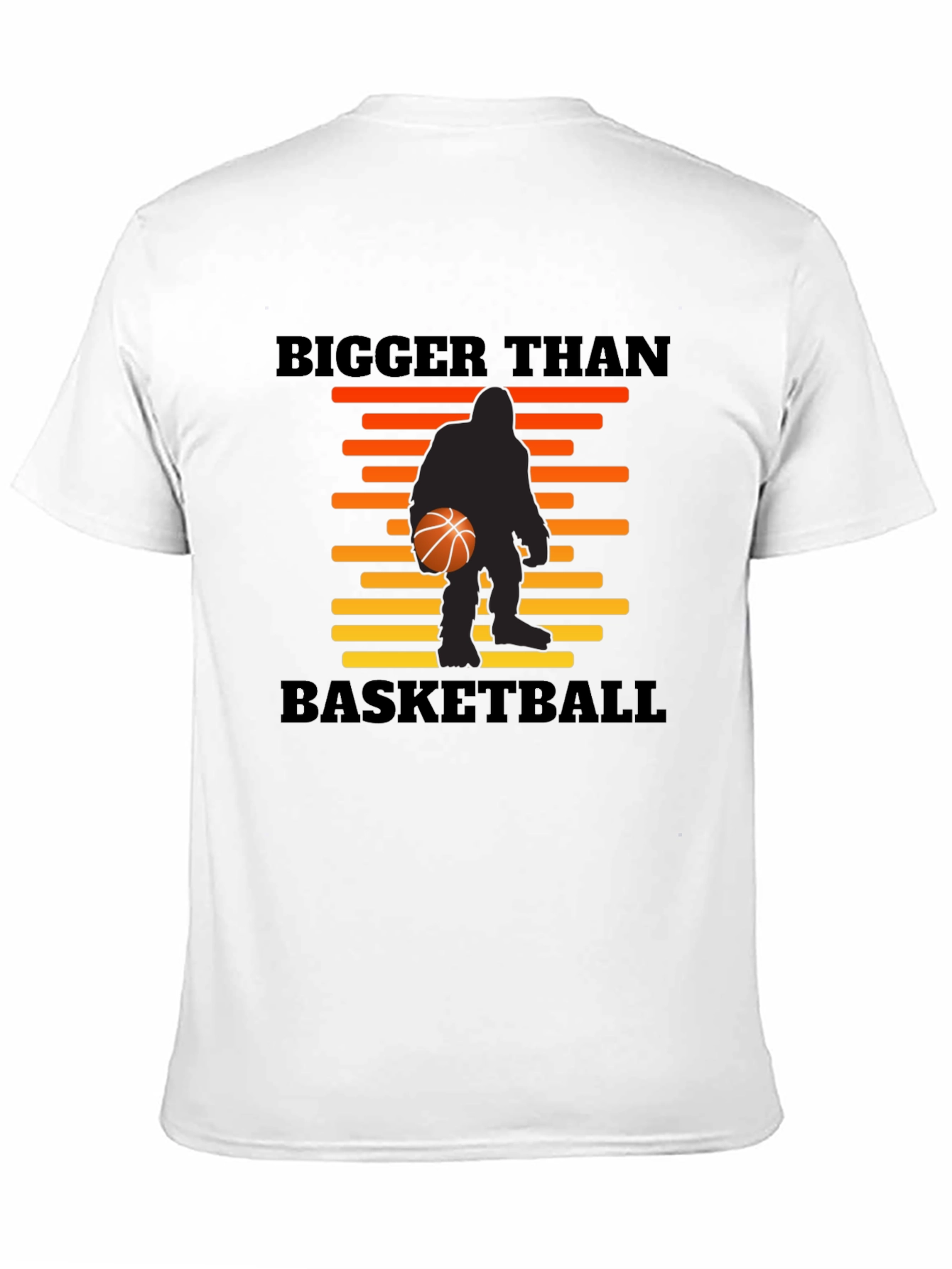 Bigger Than Basketball Sasquatch Graphic T-Shirt
