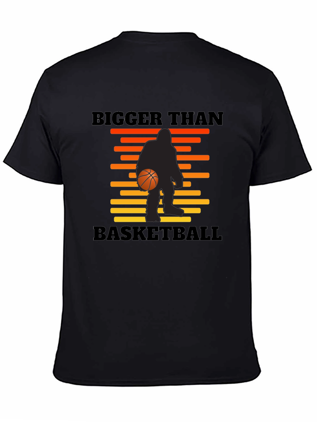 Bigger Than Basketball Sasquatch Graphic T-Shirt