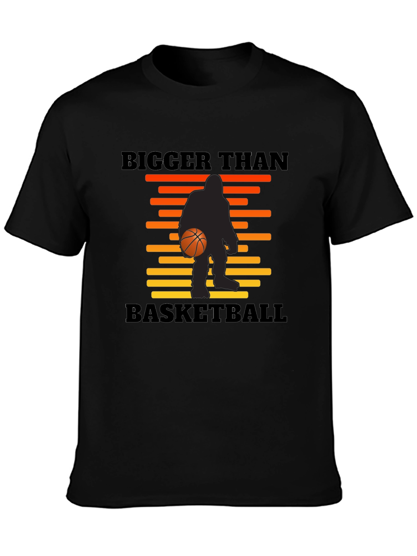Bigger Than Basketball Sasquatch Graphic T-Shirt
