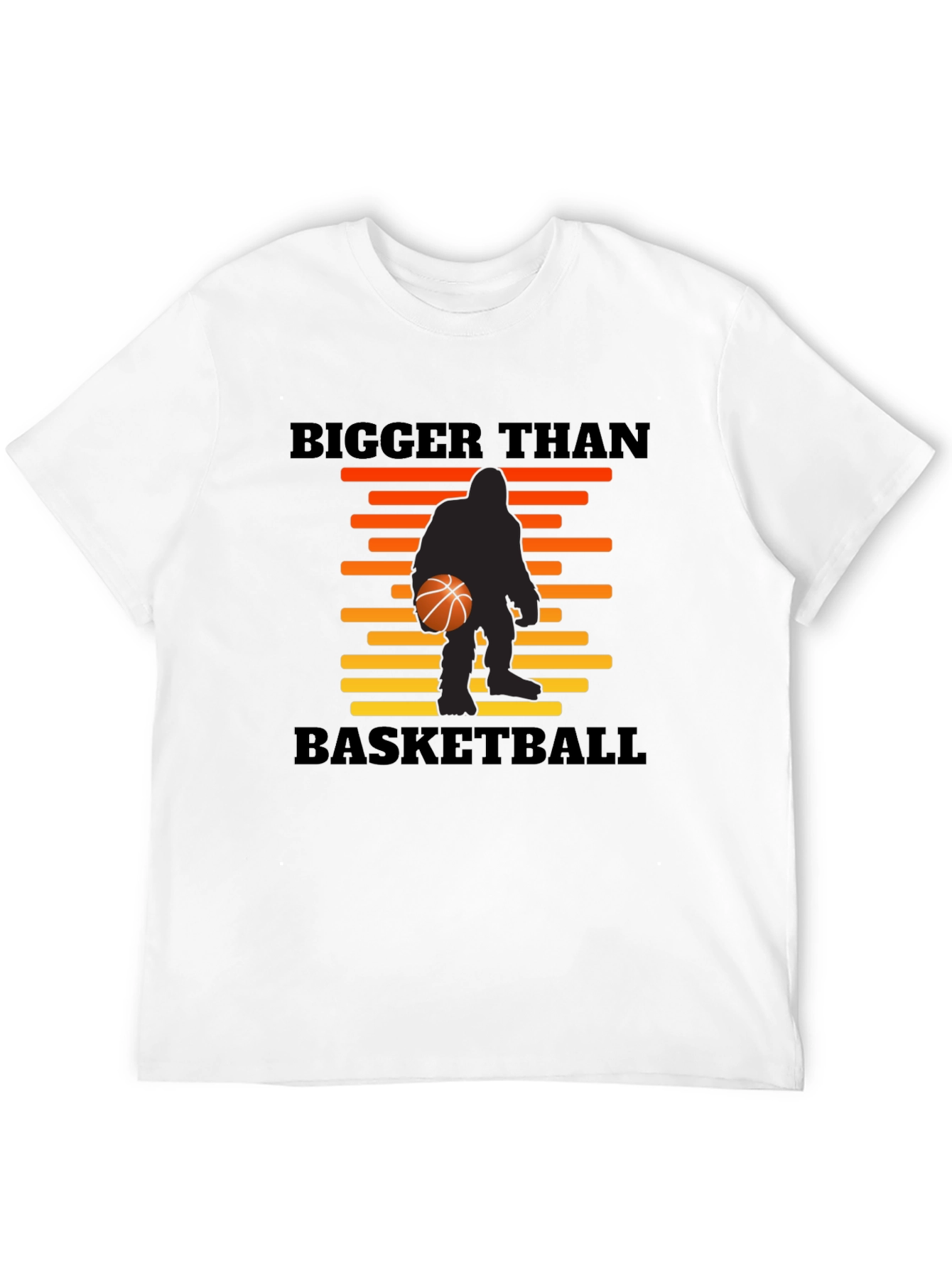 Bigger Than Basketball Sasquatch Graphic T-Shirt