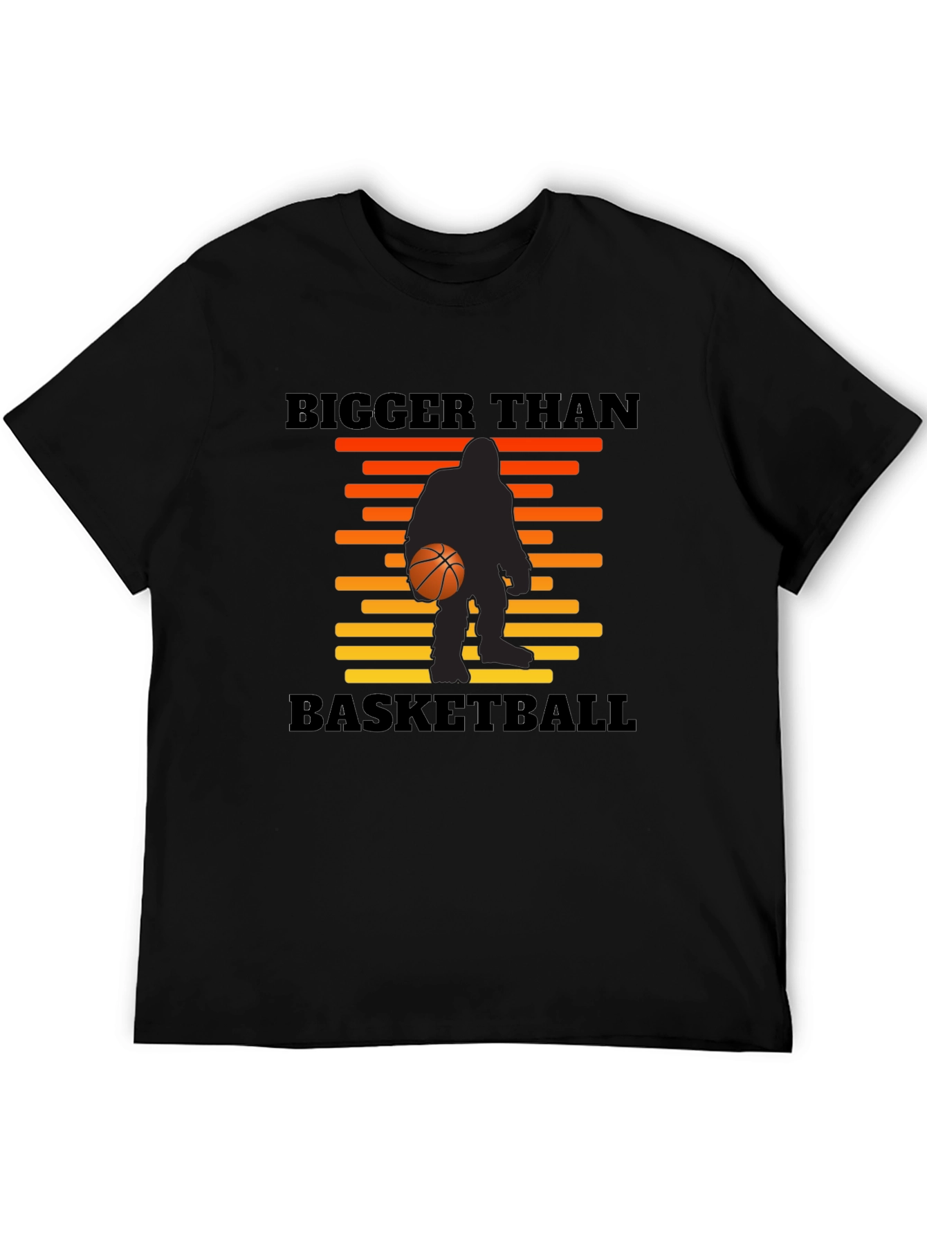 Bigger Than Basketball Sasquatch Graphic T-Shirt