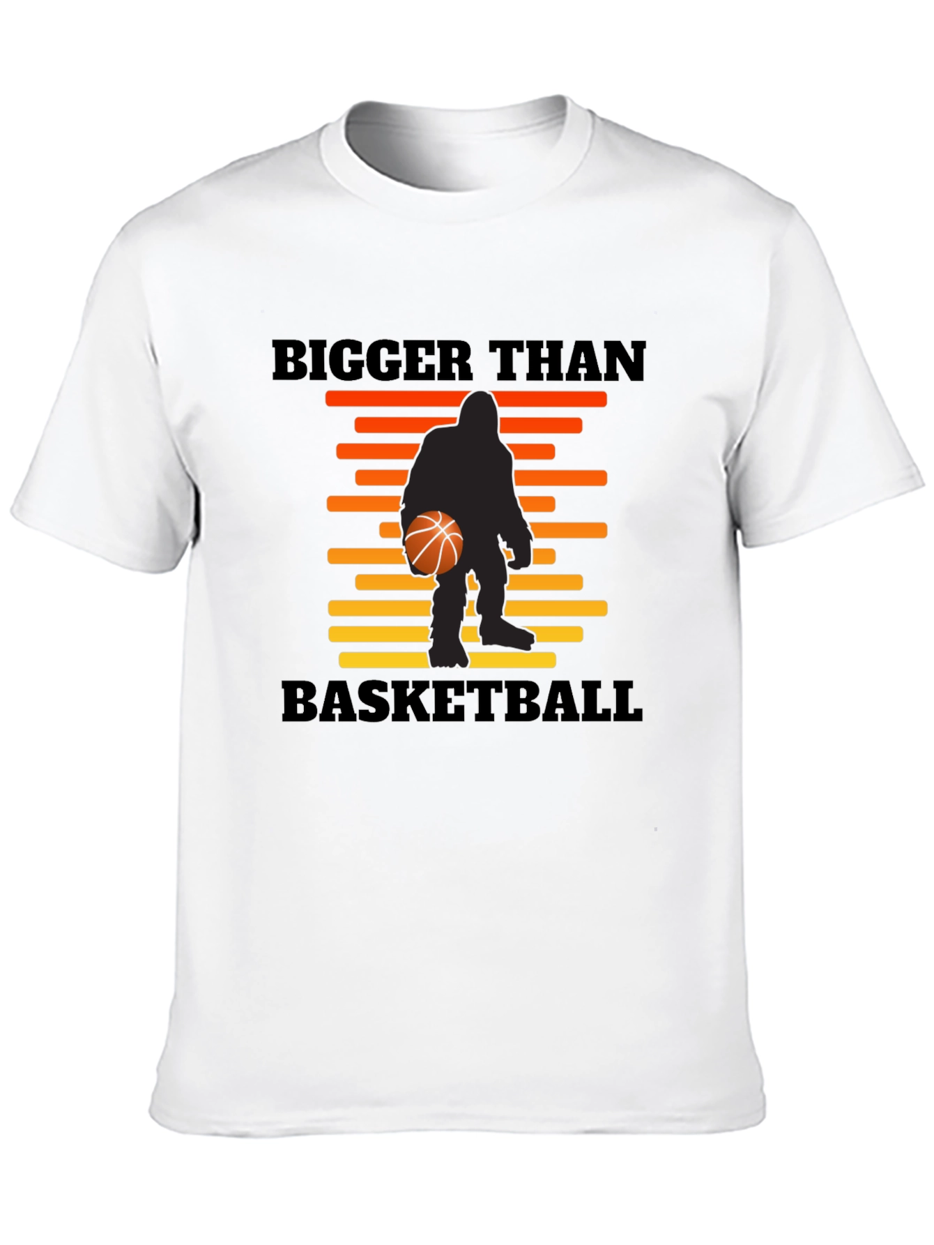 Bigger Than Basketball Sasquatch Graphic T-Shirt