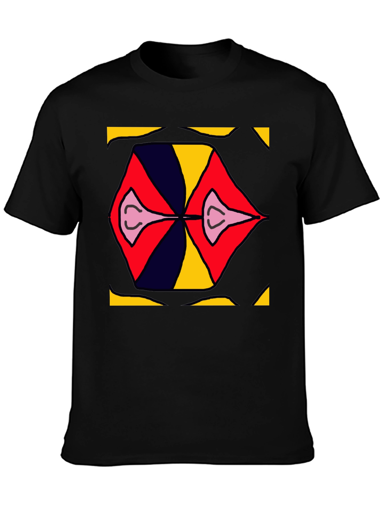 Abstract Graphic Print T-Shirt