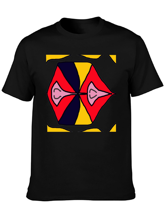 Abstract Graphic Print T-Shirt