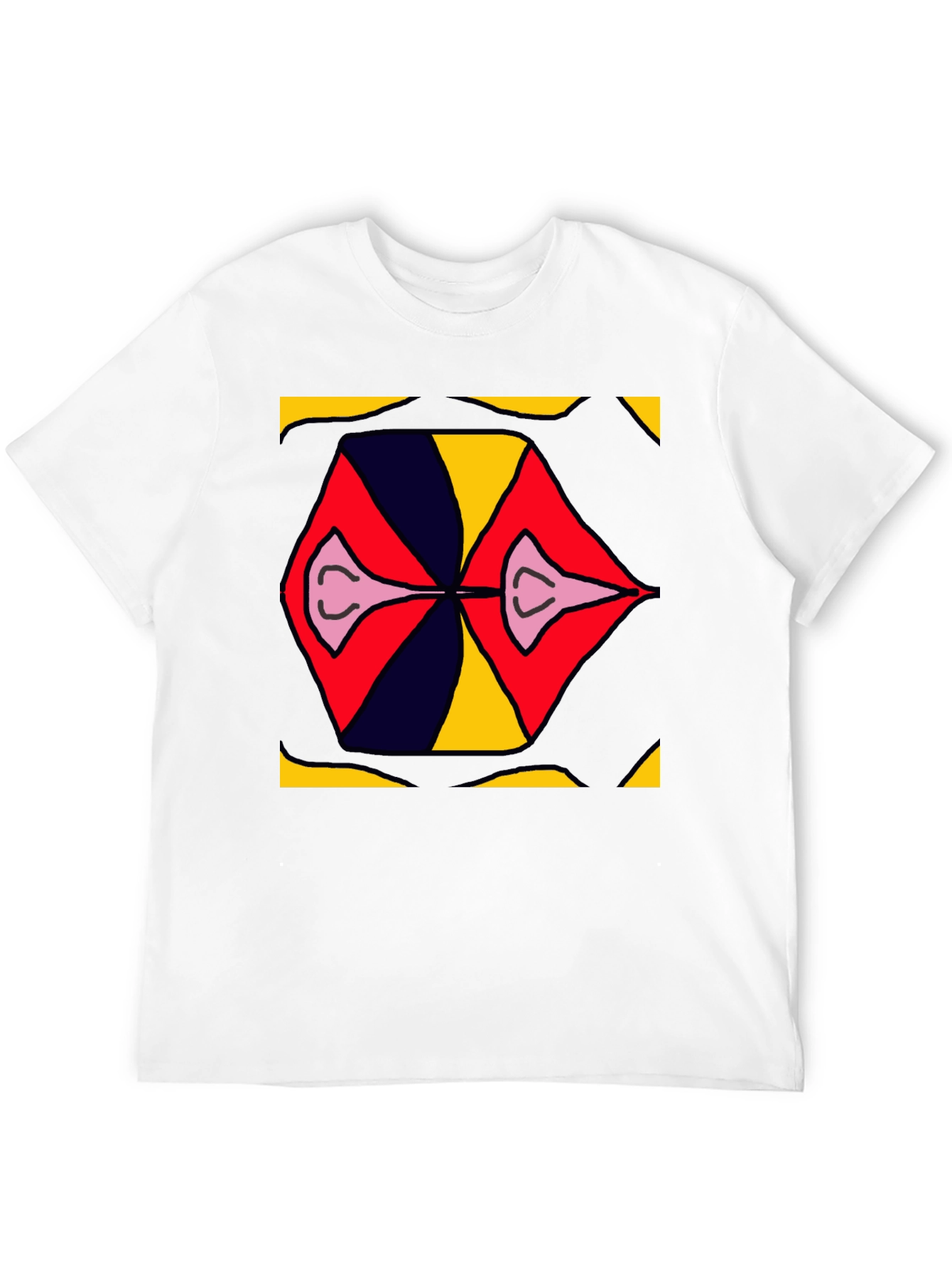 Abstract Graphic Print T-Shirt